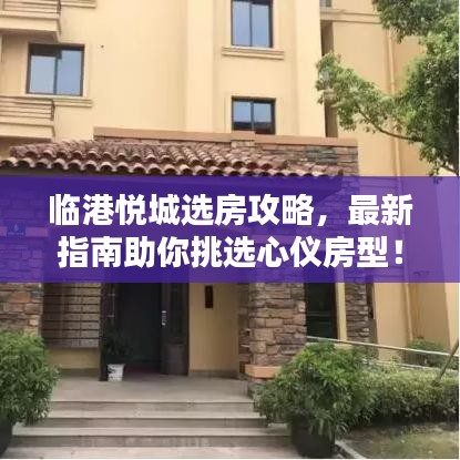 临港悦城选房攻略，最新指南助你挑选心仪房型！