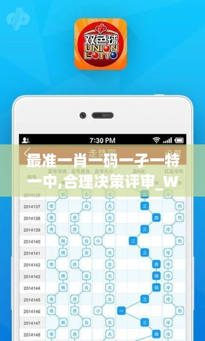 最准一肖一码一孑一特一中,合理决策评审_WP版5.630