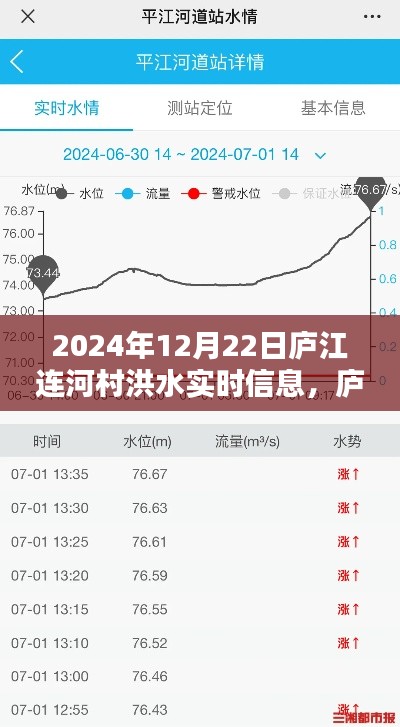 庐江连河村洪水实时信息及综合评估报告（2024年12月）