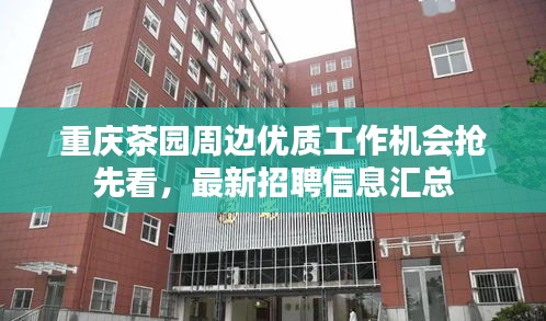 重庆茶园周边优质工作机会抢先看，最新招聘信息汇总