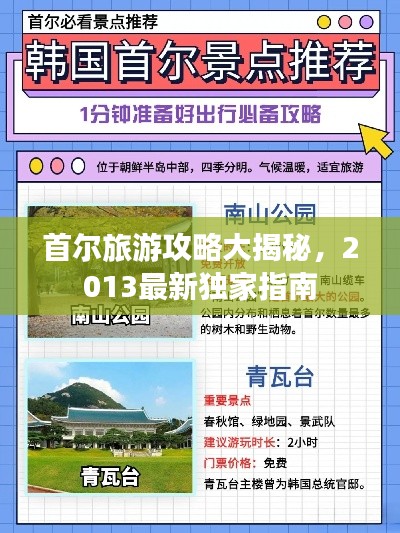 首尔旅游攻略大揭秘，2013最新独家指南