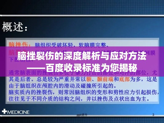脑挫裂伤的深度解析与应对方法——百度收录标准为您揭秘